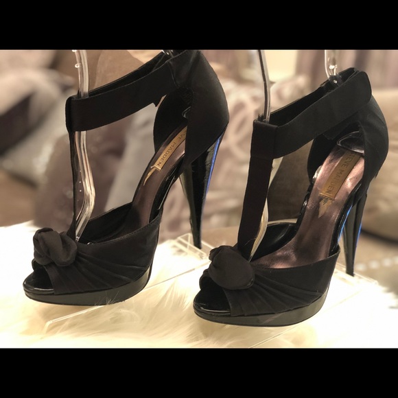 STEVE MADDEN P-Farah Peep Toe Platforms - Picture 1 of 4